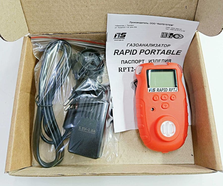 Газоанализатор SO2 Диоксид серы Rapid Portable RPT2-SO2 новый — 1