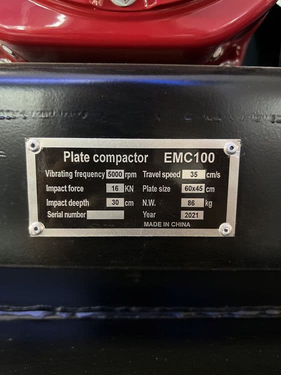 Трамбовка площадочный бензин C100 — 3