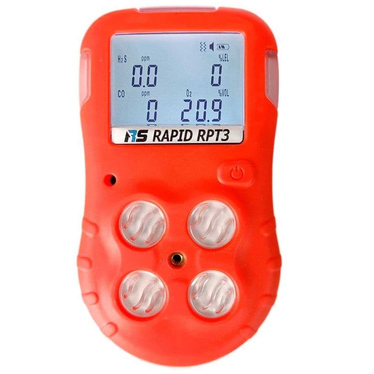 газоанализатор CH4-CO-H2S-O2 четырехканальный Rapid Portable RPT3 — 4