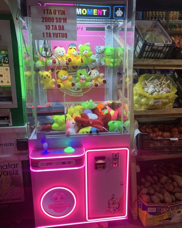Xvatayka oyinchoq aparat garanya bv va yen7 ta qulfli kran aparat 24/7 — 5