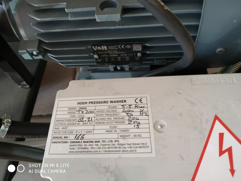 Omax Otomax Taho wash Amanti аппарат для автомоек перечисление без НДС — 6