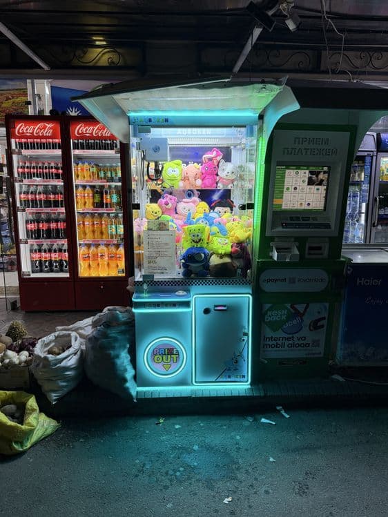 Xvatayka kran oyin aparati sotiladi Optom 24/7 sirochna Biznes tayyor — 8