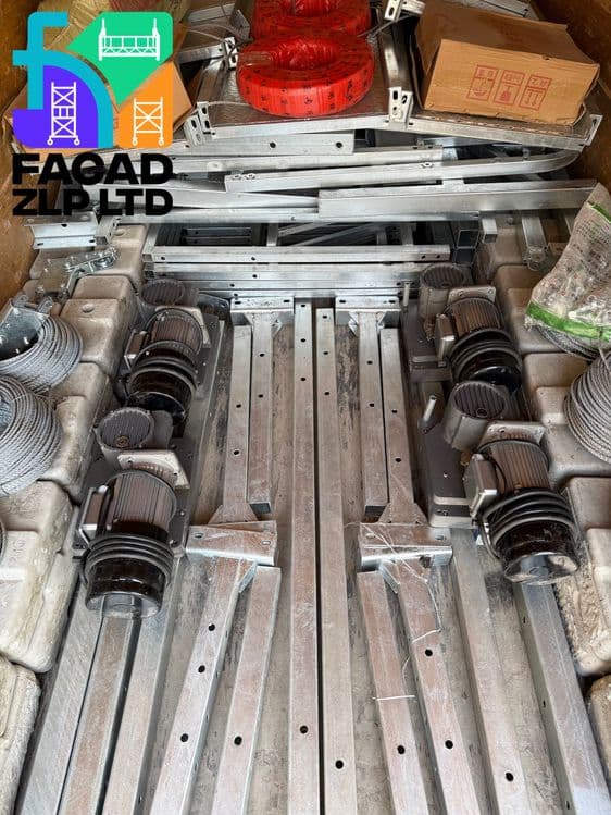 Фасадные люльки ZLP-630, никель, полный комплект, импорт, Китай — 2