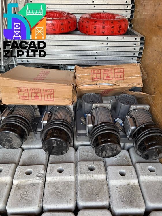 Фасадные люльки ZLP-630, никель, полный комплект, импорт, Китай — 3