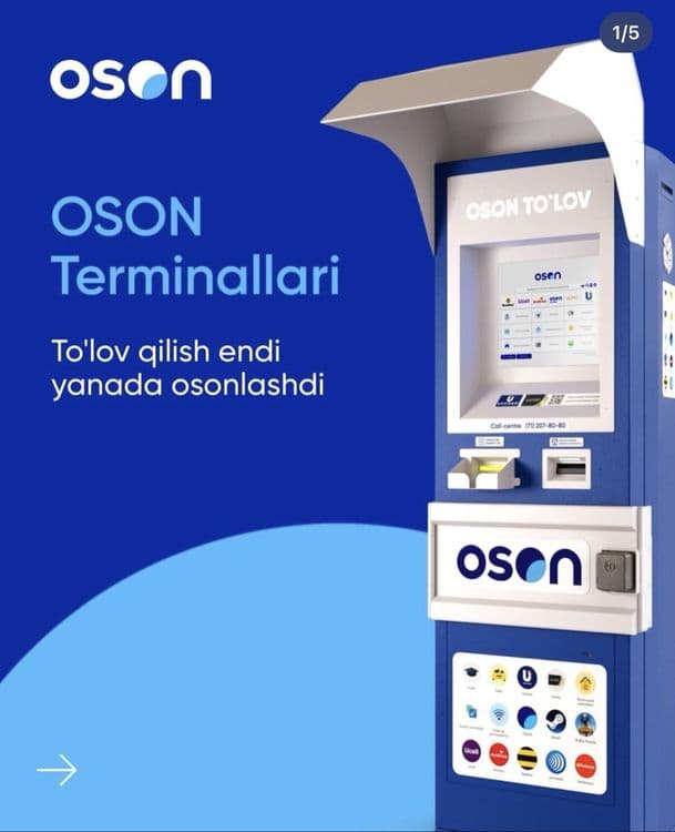 Oson bankomatlari bn biznes ! — 4
