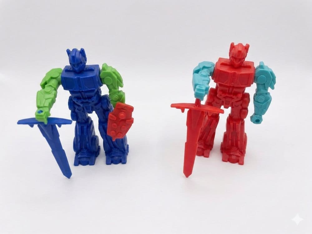 Robot 13 sm Press forma sotiladi, o’yinchoq qolip, пресс форма, — 2