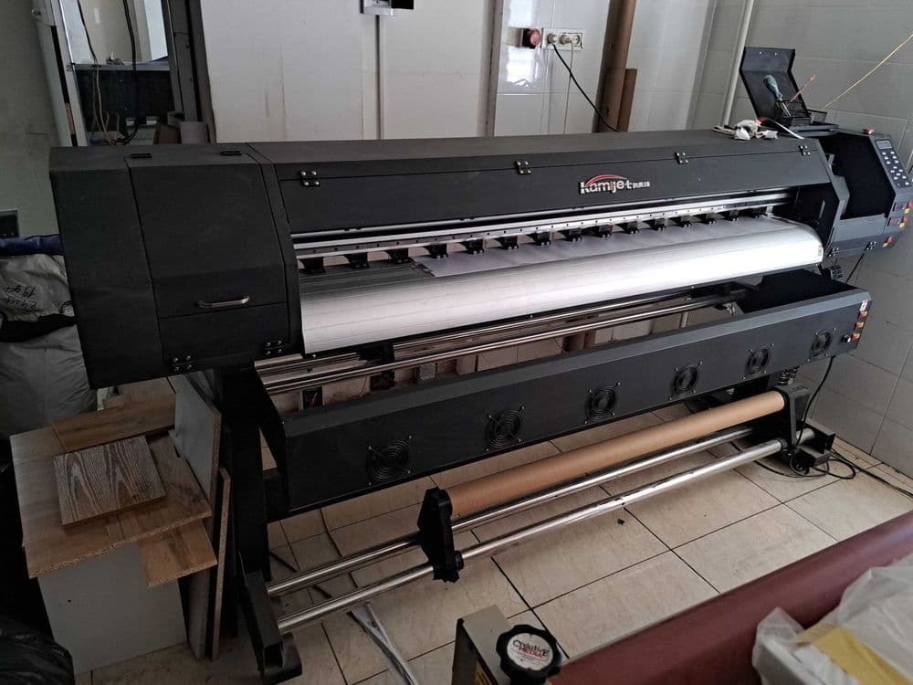 Широкоформатный Экосольвентный принтер Inkjet KMJ - 1901Q. — 2