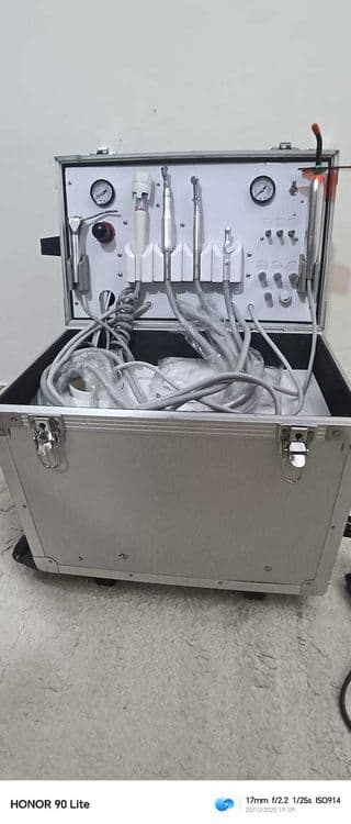 стоматологическая мини - dental аппарат(наконечники,скалер,лампа) — 2
