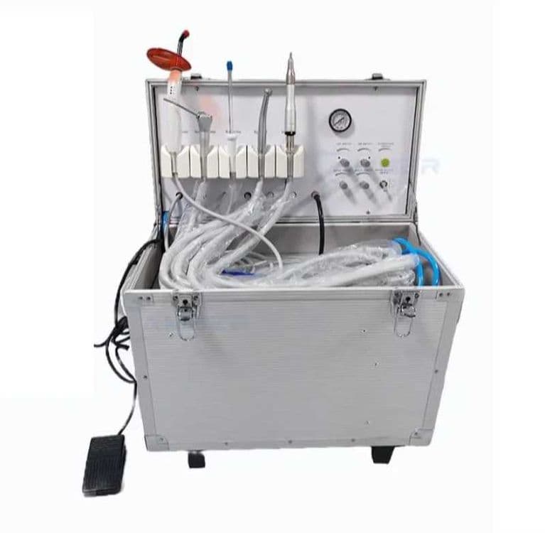 стоматологическая мини - dental аппарат(наконечники,скалер,лампа) — 3