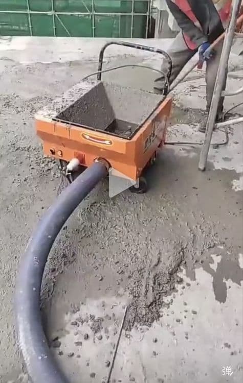 Beton nasos F400 4 kW | Elektr sement va qorishma nasosi — 1