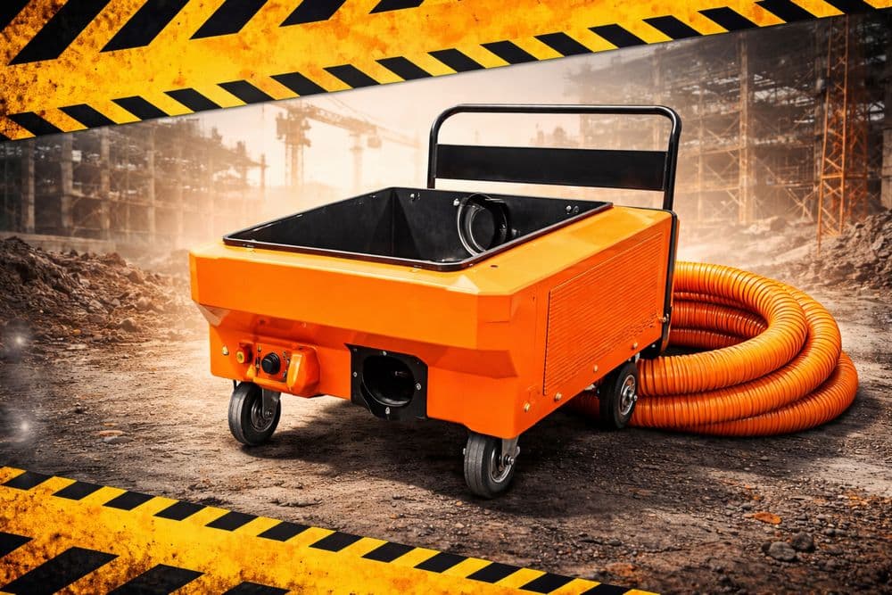 Beton nasos F400 4 kW | Elektr sement va qorishma nasosi — 4