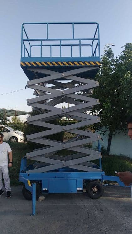 ПЕРЕДВИЖНОЙ ножничный подьёмник 220В подемник кран — 2