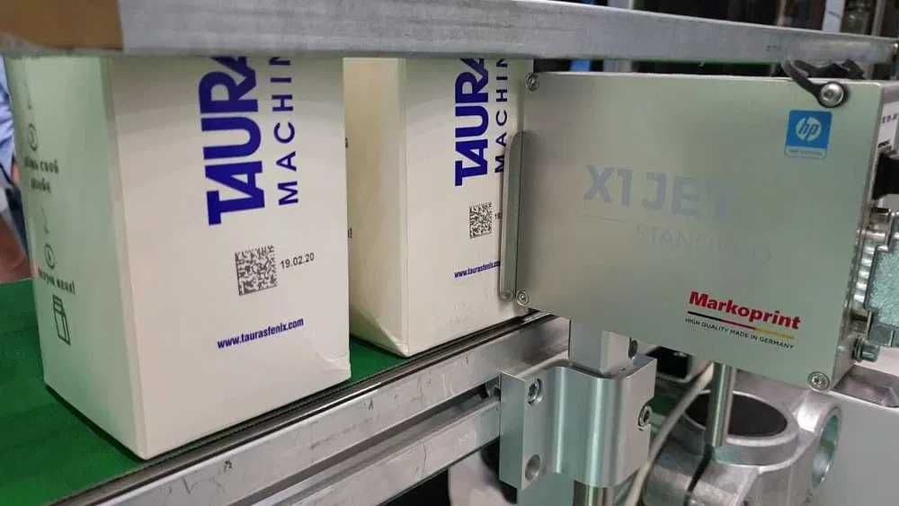 Промышленный принтер даты / маркиратор для производства QR, штрих-код — 4