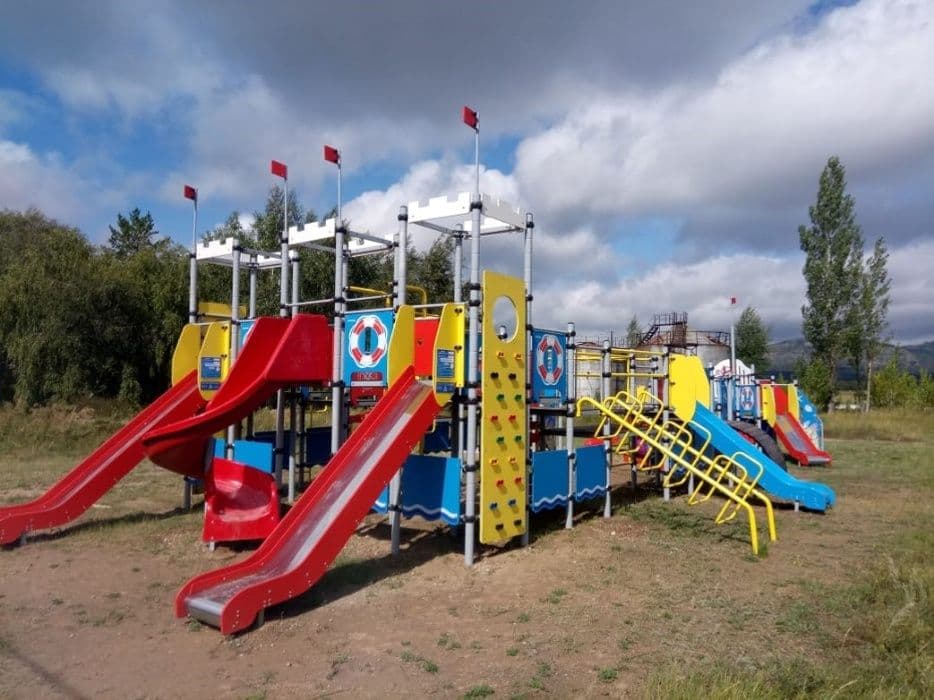 Болалар майдончаси ROMANA Горки Качели Карусели Детские площадки — 2