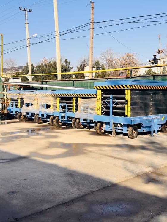Подъемник ножничный передвижной 500 кг. Padyomnik qaychilik 500kg — 2