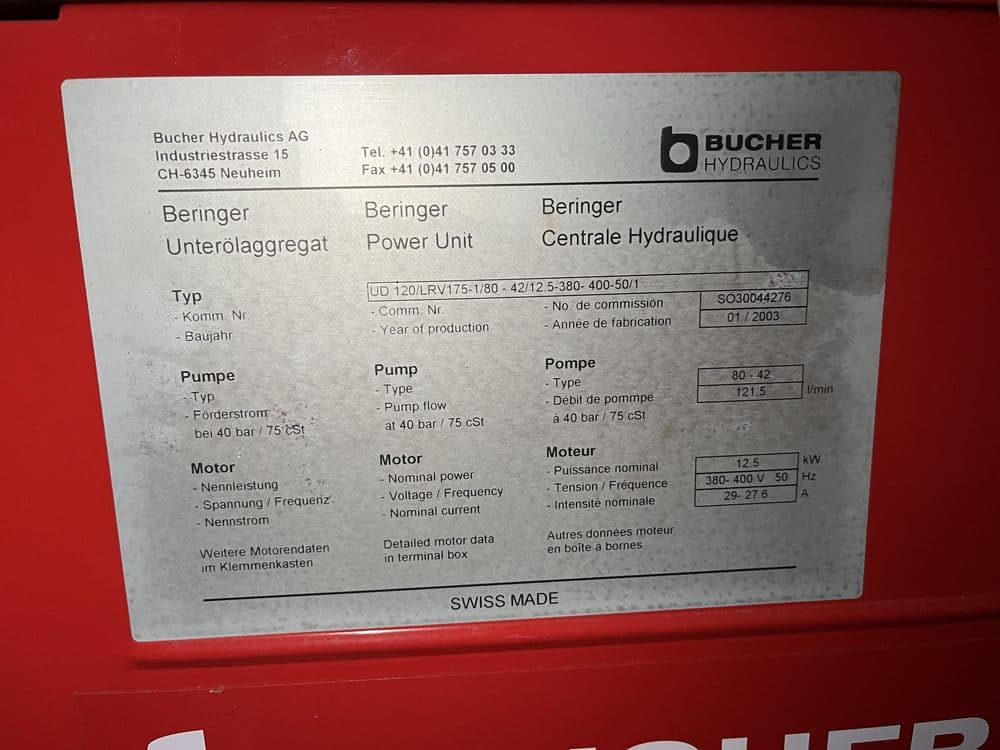 Гидравлическая станция агрегат power unit centrale hydraulique — 5