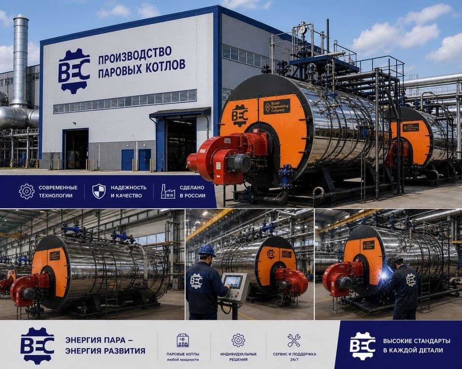 Продаём паровые котлы и парогенераторы напрямую от производителя — 1