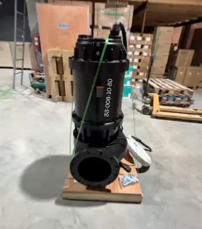 Shimge WQ 1200-8/45 квт дренажный канализационный погружной насос pump — 2