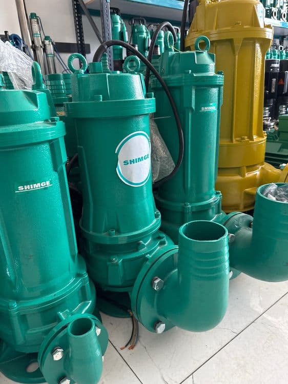 Shimge WQ 1200-8/45 квт дренажный канализационный погружной насос pump — 3