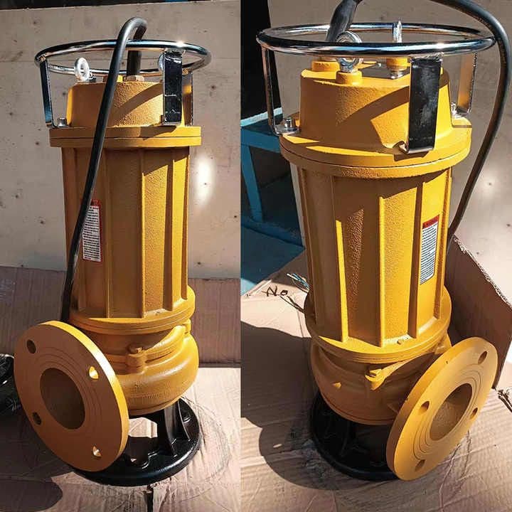 Shimge WQ 1200-8/45 квт дренажный канализационный погружной насос pump — 7
