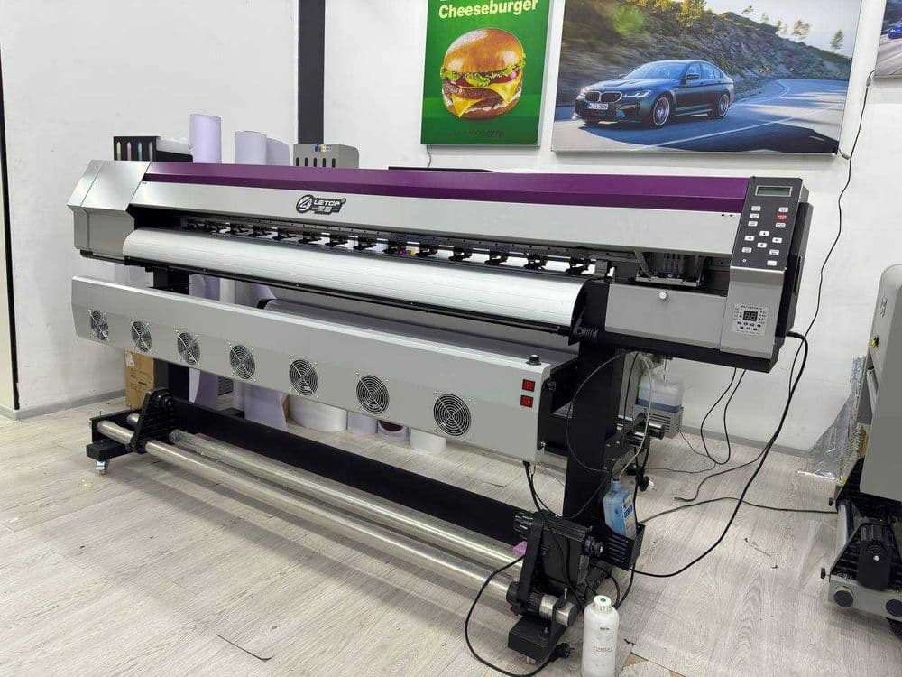 Принтеры широкоформатные сольвент эко сольвент printer letop banner — 3
