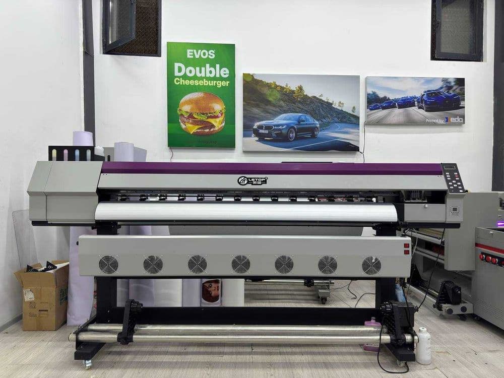 Принтеры широкоформатные сольвент эко сольвент printer letop banner — 4