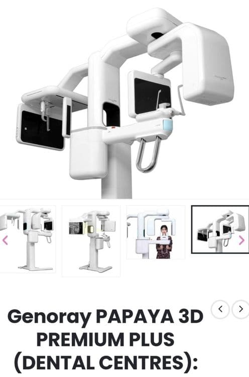 Genoray PAPAYA 3D premium  21.000$ — 3