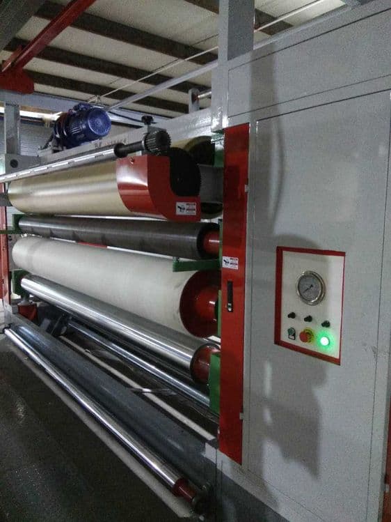 Kalander termopress + embossing uskunasi 2in1 4D effekt — 1