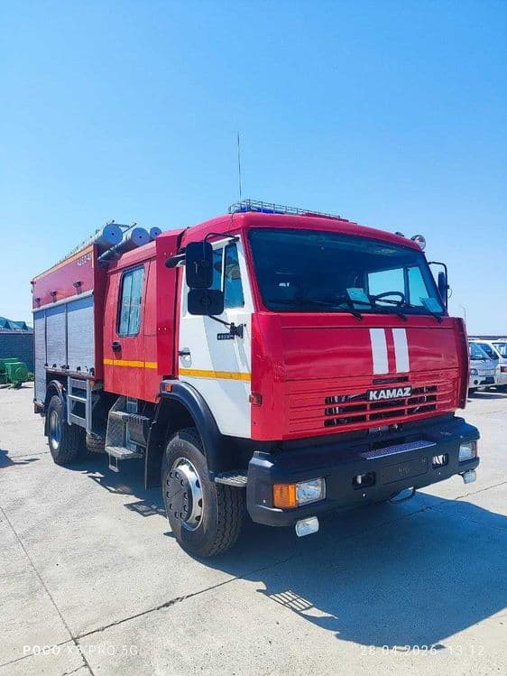Пожарная автоцистерна среднего класса ац-5,0-40 Камаз 43253 4х2 — 1