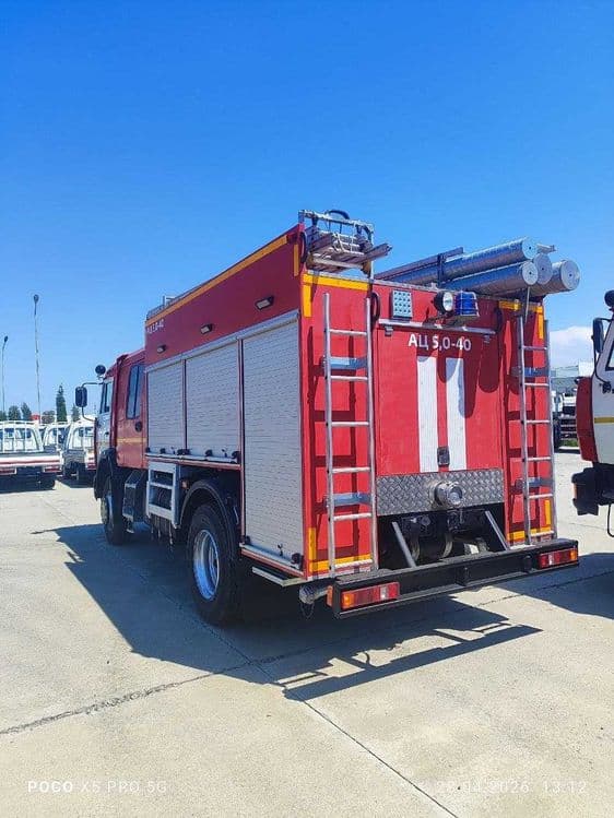 Пожарная автоцистерна среднего класса ац-5,0-40 Камаз 43253 4х2 — 3