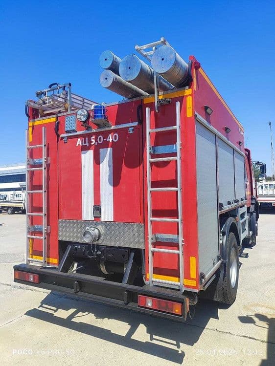 Пожарная автоцистерна среднего класса ац-5,0-40 Камаз 43253 4х2 — 6