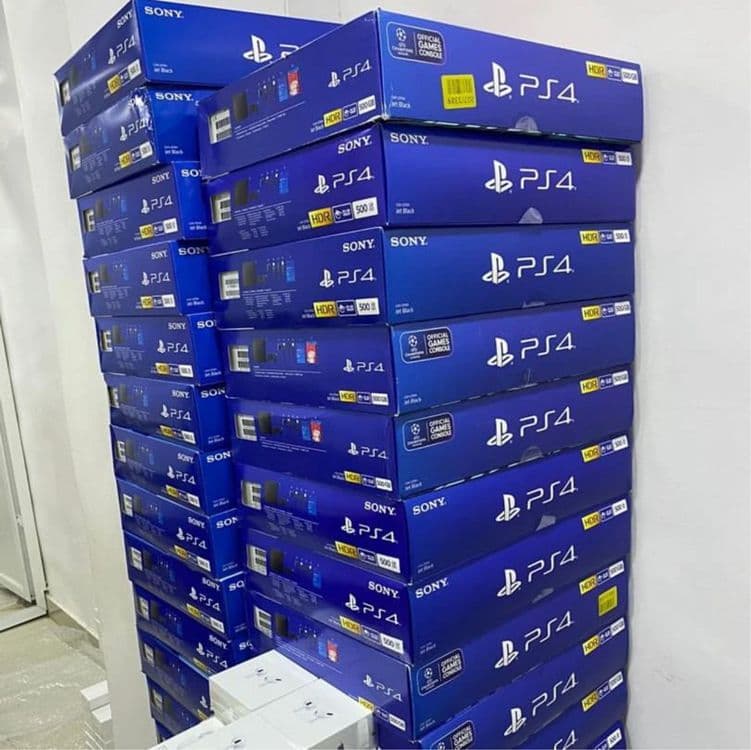 Playstation 4 slim, Ps4 Pro 100Тор с играми 2- джойстик Novi оптом — 1