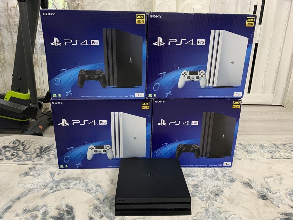 Playstation 4 Slim Pro 1000g с играми на борту Продам звоните — 1