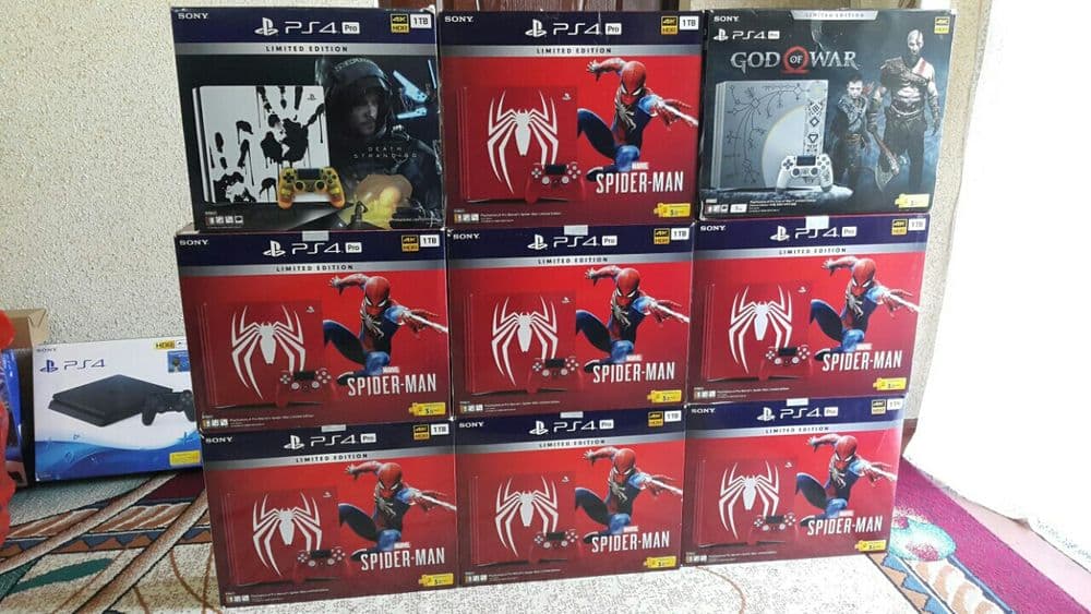 AKSIYA!!! Ps4 PRO《 SPIDER MAN 》Exclusive. { 4K } HDR. 1.TB. — 1