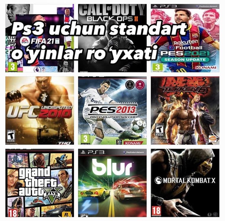 Ps3 supper slimlar sotiladi — 4