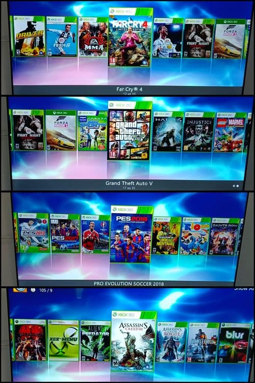 Xbox 360 E orginal 500gb 35 ta o'yin — 3