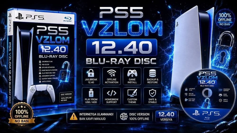 PS5 Взлом 4.03 дан 12.40 гача — 1