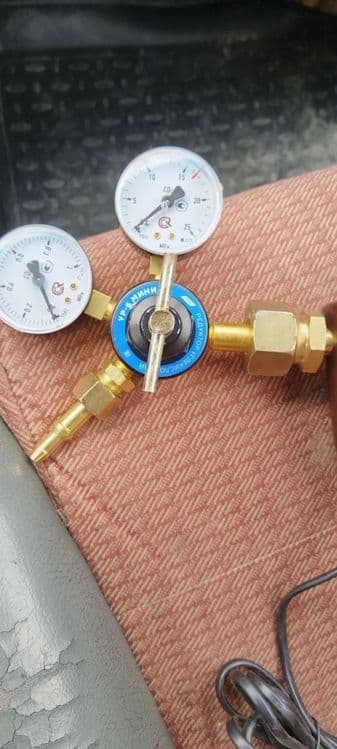 Редуктора давления под углекислый газ с подогревотелем — 4