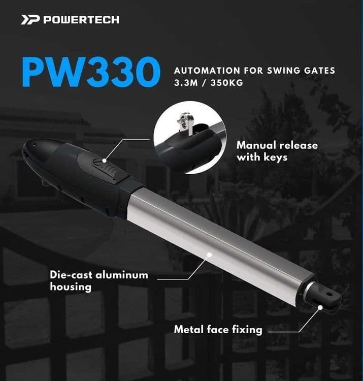 Автоматика для распашных ворот POWERTECH — 6