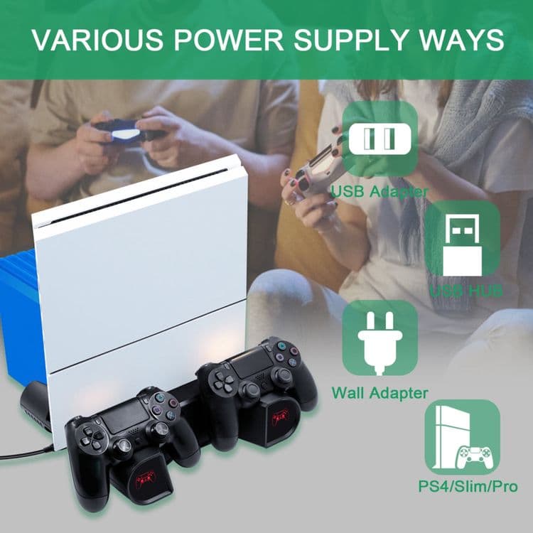 Подставка вертикальная Dobe Gamer PS4, PS4 Pro, PS4 Slim доставка есть — 5