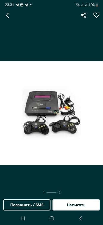 Игровая приставка SEGA MEGA Game — 1