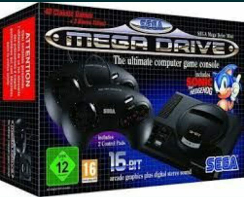 Игровая приставка Sega Mega Drive(Сега) — 2
