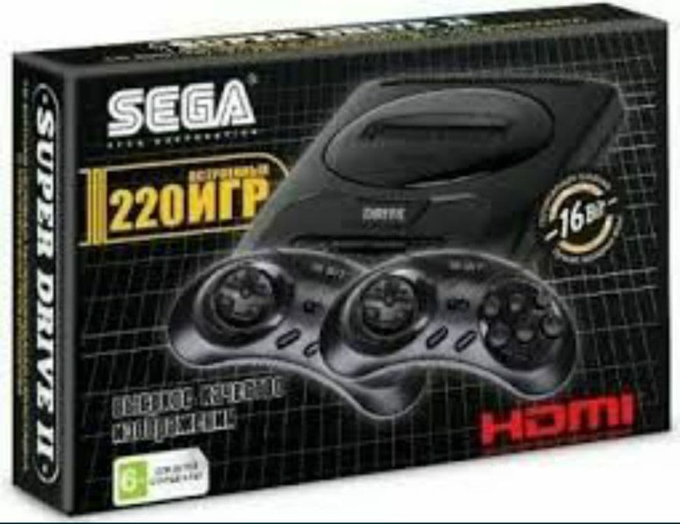 Игровая приставка Sega Mega Drive(Сега) — 4