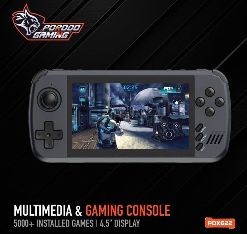 Porodo PDX622 Multifunksional Gaming Console o'yin pristavkasi  atv13 — 4