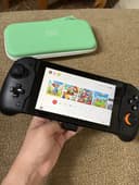 Nintendo switch Animal Crossing + контролер Dobe и флешка 64gb