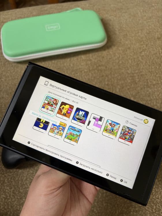 Nintendo switch Animal Crossing + контролер Dobe и флешка 64gb — 4
