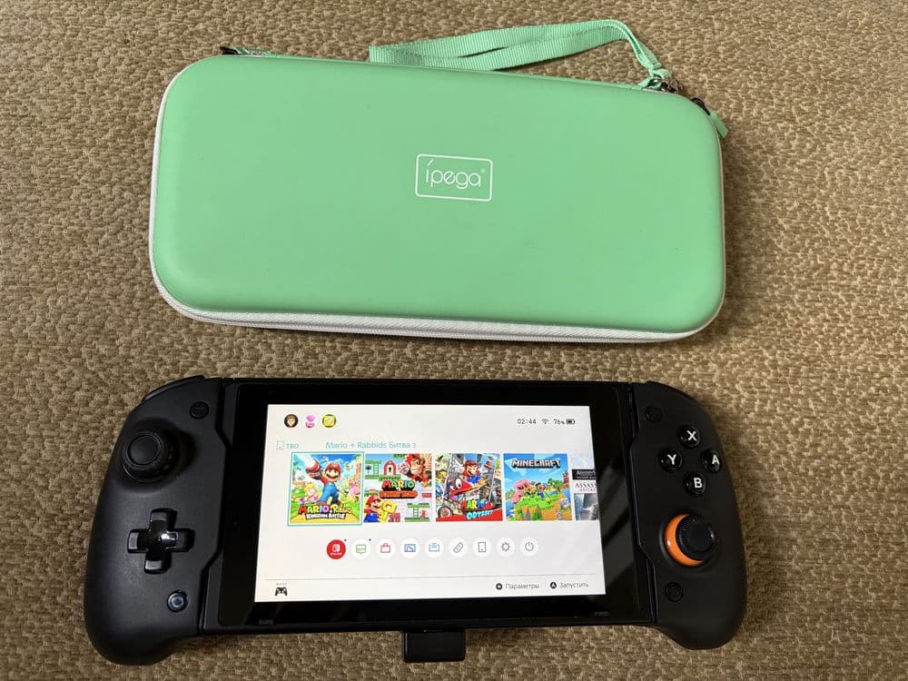 Nintendo switch Animal Crossing + контролер Dobe и флешка 64gb — 5