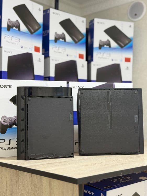 Playstation 3 slim  yevropa RASM REAL oyinlari yozlgan 2ta jostik — 2
