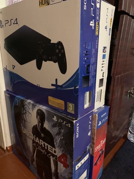 Playstation 4 slim 1TB 1 джестик 17 игр все новинки как на фото — 2