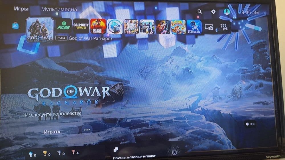Playstation 5 продам как на фото б.у как новый привозной гарантия год — 5